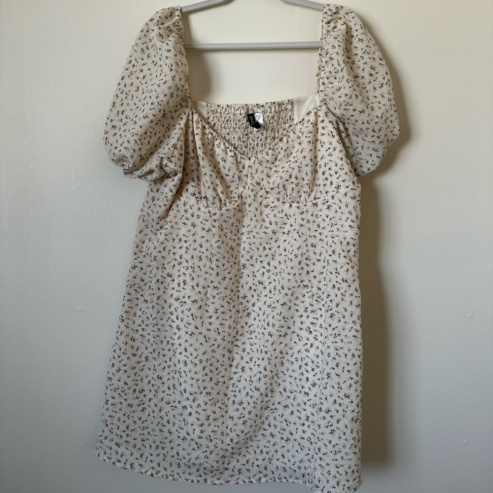 HM floral dress.